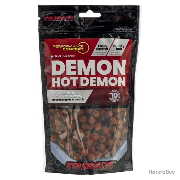 BOUILLETTES STARBAITS HOT DEMON 10MM 250G