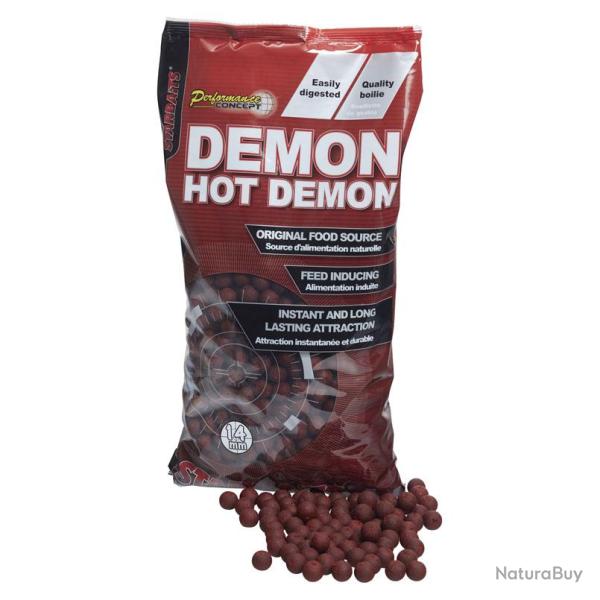 BOUILLETTES STARBAITS HOT DEMON 14MM 2KG