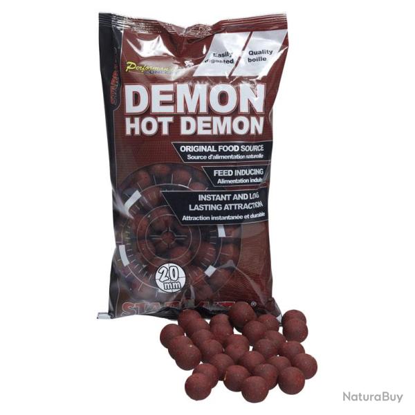 BOUILLETTES STARBAITS HOT DEMON 20MM 800G
