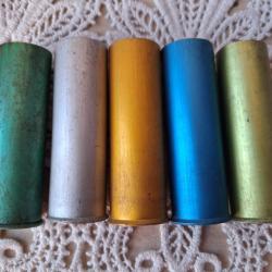 TRES JOLI LOT DE 5 DOUILLES NO-END  POUR RECHARGEMENT A L'INFINI