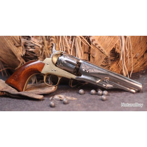 revolver poudre noire A S M  colt calibre 36 Deluxe 1861 �tat neuf