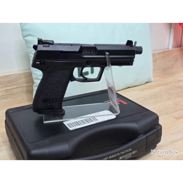 *Occasion Comme 9 ! Pistolet HK USP Tactical Filet� - 9mm - 15 cps- 24-183146