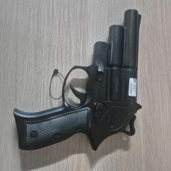 Pistolet de d&eacute;fense SAPL GC54 DA calibre 12/50 neuf jamais utilis complet dans sa mallette, facture