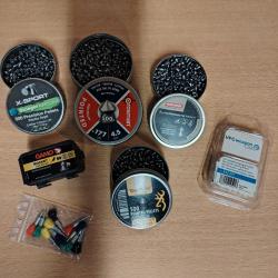 Lot de plombs 4,5mm