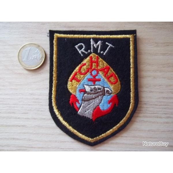 �cusson infanterie RMT R�giment de Marche du Tchad insigne collection