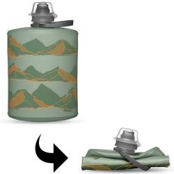 Gourde souple Hydrapak Stow 500 ml verte