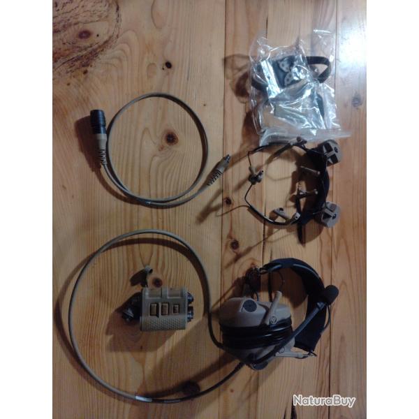 Casque anti-bruit T7 et kit V50II