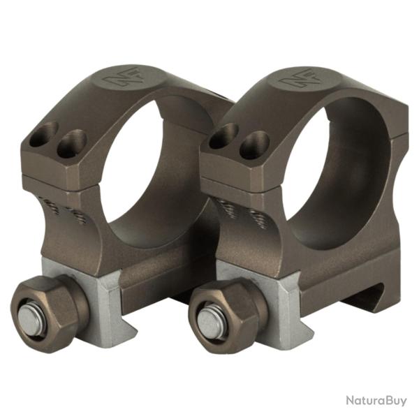 Anneaux de montage medium - Nightforce - XTRM - Ultralite(TM) - 1.0" - 30mm - Dark Earth