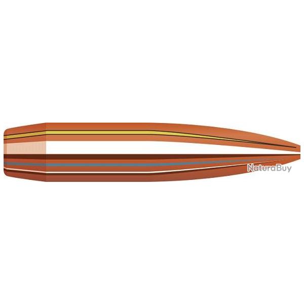 Boite de 500 Ogives Hornady 6MM .243 105GR Bthp Match 24585