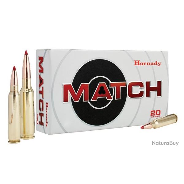 Boite de 20 Cartouches Hornady 338 Lapua MAG 285GR Eld-Match 82300