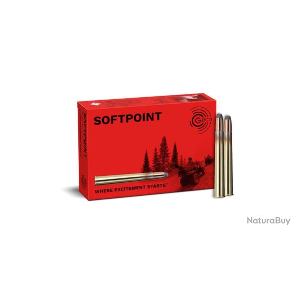 Lot de 2x 20 balles SOFTPOINT Cal.9.3x74R 255GRS GECO
