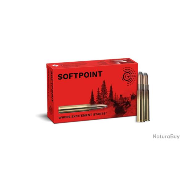 Lot de 2x 20 balles SOFTPOINT 8X57 JRS 185GRS GECO