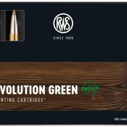 Lot de 2x 20 balles EVO GREEN Cal. 7X64 127 GRS RWS