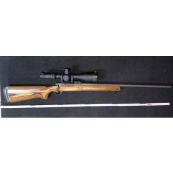 Ruger M77 MKII 243 Win lamell&eacute; coll&eacute; canon lourd