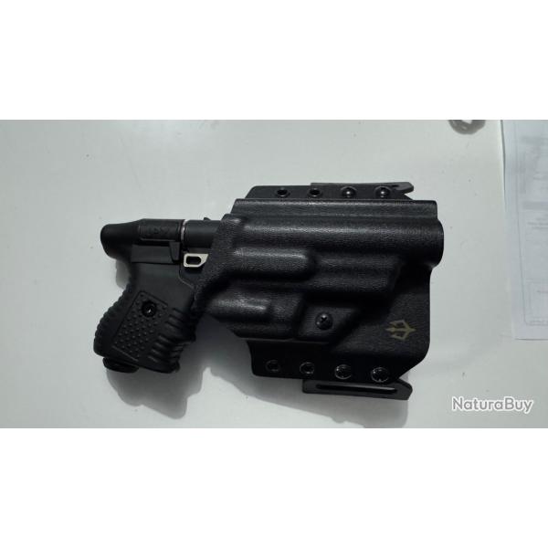 Pistolet PIEXON JPX2, Holster Kydex, recharge avec �tui Kydex