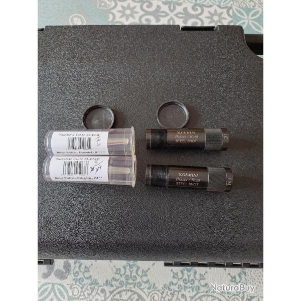 A VENDRE 2 CHOKES GEMINI BLAZER REMINGTON