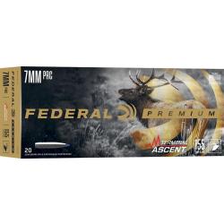 Munitions FEDERAL cal.7prc terminal ascent 155gr par 60