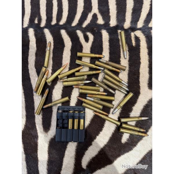 Lot balles cal. 8x57 JRS