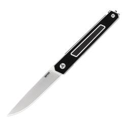 Couteau SRM Swift Lame Acier 12C27 Manche G10 Noir Liner Lock SRM125LGB