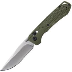 Couteau Pliant S-TEC T20322 Lame Inox Manche ABS Vert Olive Crossbar Lock STT20322OD