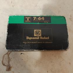 Munitions 7x64 t mantel 11.2 gr