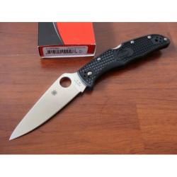 Couteau Spyderco Endura Flat Ground Acier VG-10 Manche FRN Made In Japan SC10FPBK