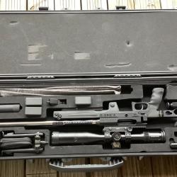 PGM ULTIMA RATIO 308 canon CUSTOM 71 cm inox KIT COMPLET+ 5-25x56 PM II S&Bender.