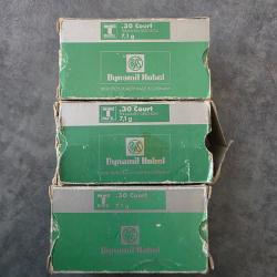 Munitions RWS calibre 30.short/court