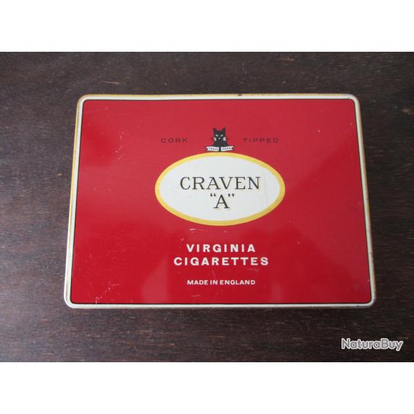 Boite en t�le Craven A - 1940-1945 WW1