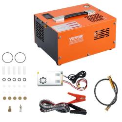 Compresseur PCP 300W 30MPa 4500 PSI - 12V/230V - Haute Pression - Portable