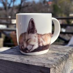 Tasses &agrave; caf&eacute; Renard x6 Charlotte Nicolin