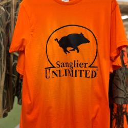 Tee shirt sanglier Unlimited