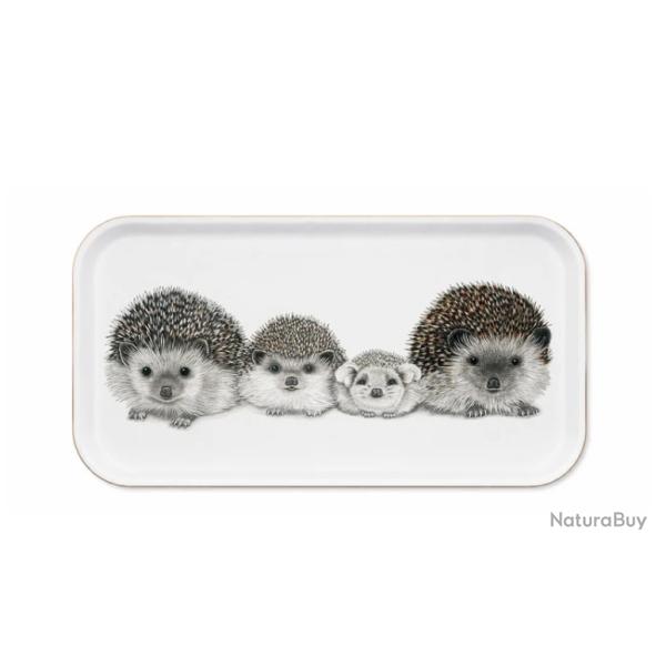 Plateau rectangulaire H�risson 43x22cm Charlotte Nicolin