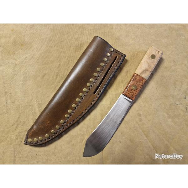 Couteau Hilmar s�rie "GREEN RIVER TRIBUTE" skinner thuya - fr�ne
