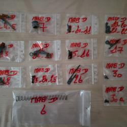 Lot de pi&egrave;ces pour MAB D
