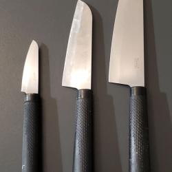 Lot de 3 couteaux de cuisine ikea