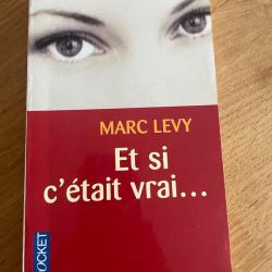 Livre "Et si c'&eacute;tait vrai de Marc Levy"