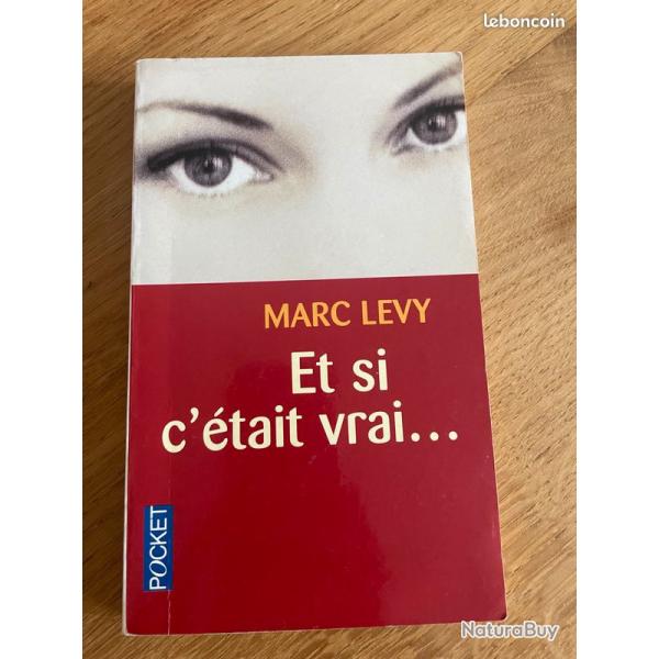 Livre "Et si c'�tait vrai de Marc Levy"