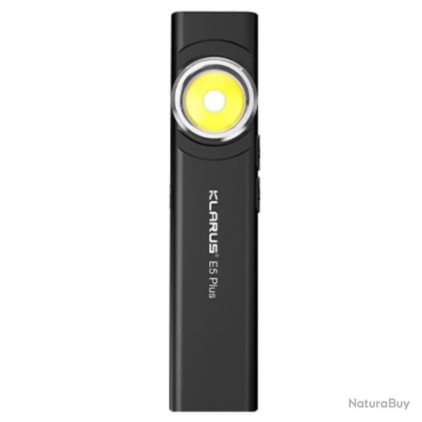 Lampe KLARUS E5 PLUS noire - magn�tique - ulra fine