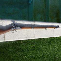 Fusil de voltigeur &agrave; percussion mod&egrave;le 1822 T, du 9e r&eacute;giment d'infanterie l&eacute;g&egrave;re