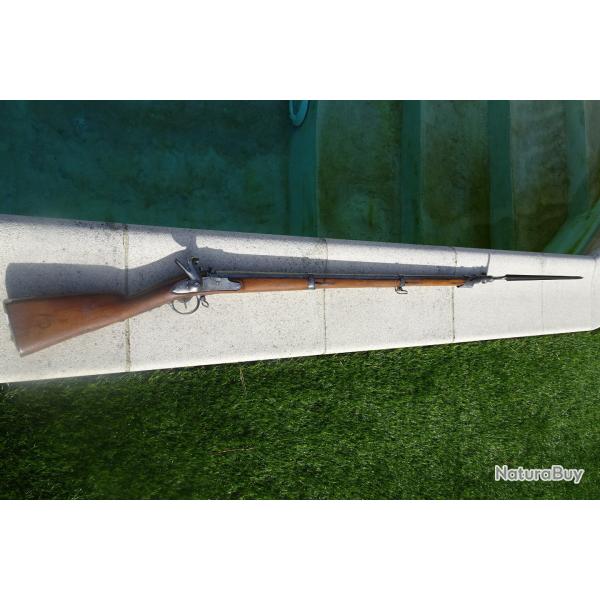 Fusil de voltigeur � percussion mod�le 1822 T, du 9e r�giment d'infanterie l�g�re