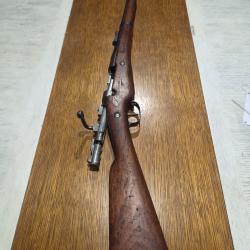 Carabine Berthier M16 - Calibre 8x51mm R Lebel - Re-canonn&eacute; MAC 1922