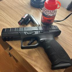 Pack Beretta APX 4.5mm CO2 + Laser + Billes