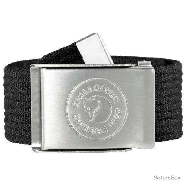 Ceinture Sangle Fjallraven 1960 Logo Belt 40mm Noir