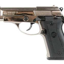 Pistolet Bruni Modele 84 Nickele 9MM Blanc/gaz