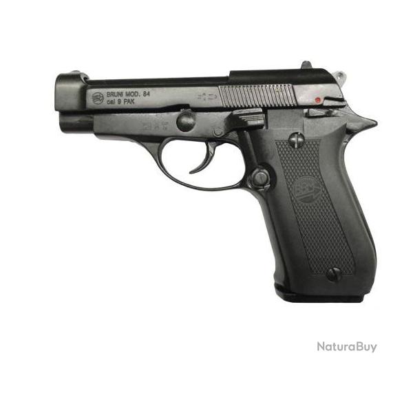 Pistolet Bruni Modele 84 9MM Blanc/gaz