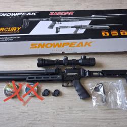 Carabine snowpeak mercury ap 1000 calibre 6.35