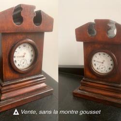 Porte montre gousset, cartel