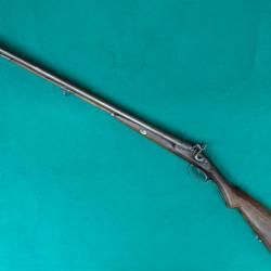 Fusil &agrave; percussion canons Damas "Fine Twist London"