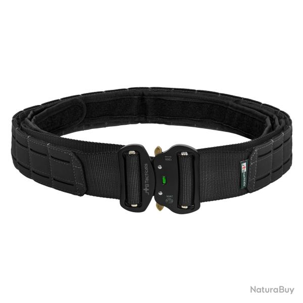 Ceinture Tactique Modulaire JB Tacticals MOLLE Laser Cut Noir